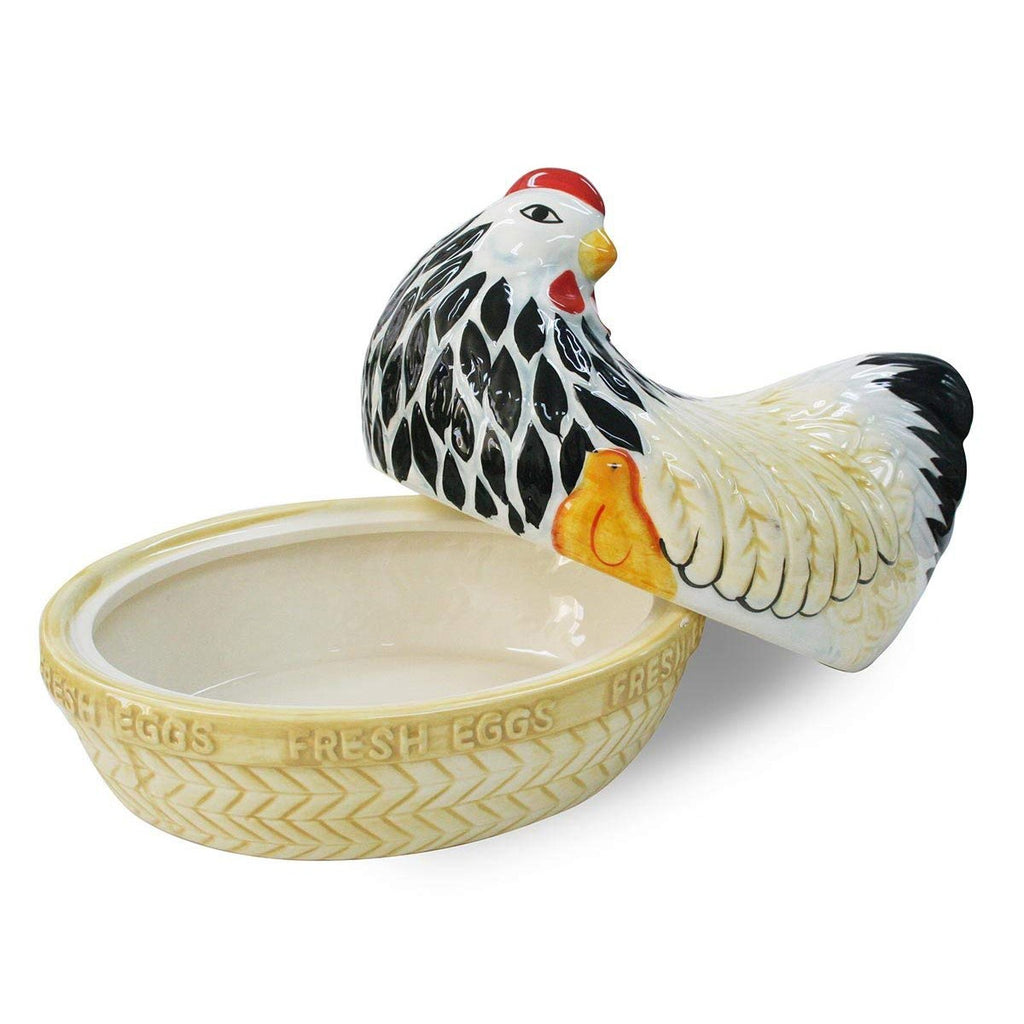 Image - Mason Cash Mother Hen Nest Ceramic Egg Storage, Multi-Colour