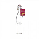 Kilner Clip Top Square Bottle, 0.55L