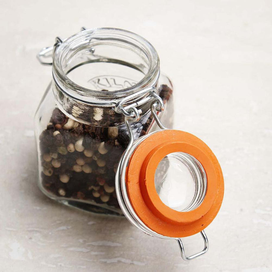 Clip Top Square Spice Jar 70ml