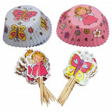 Image - Mason Cash Princess Cup Cases and Topper, Set of 24, Multicolour