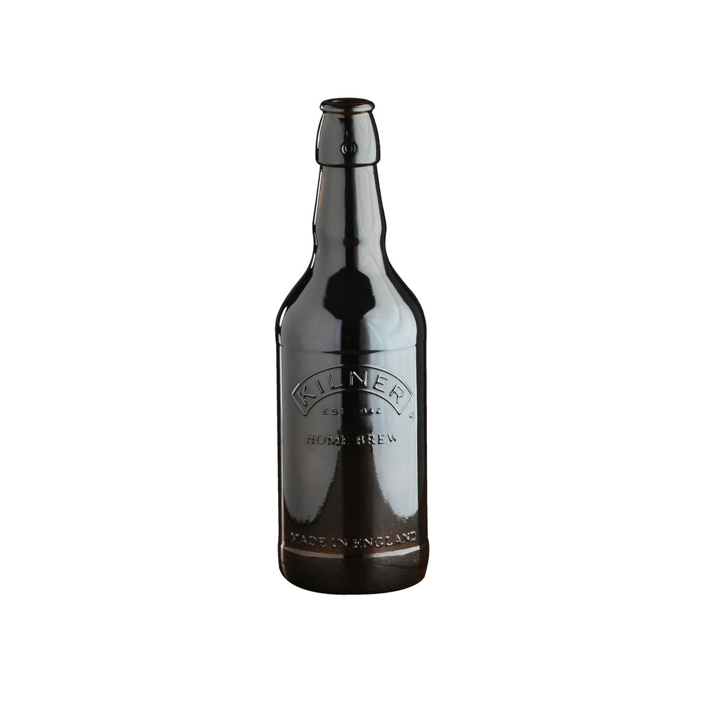 Image - Kilner Home Brewing Glass Bottle, 500ml, Brown