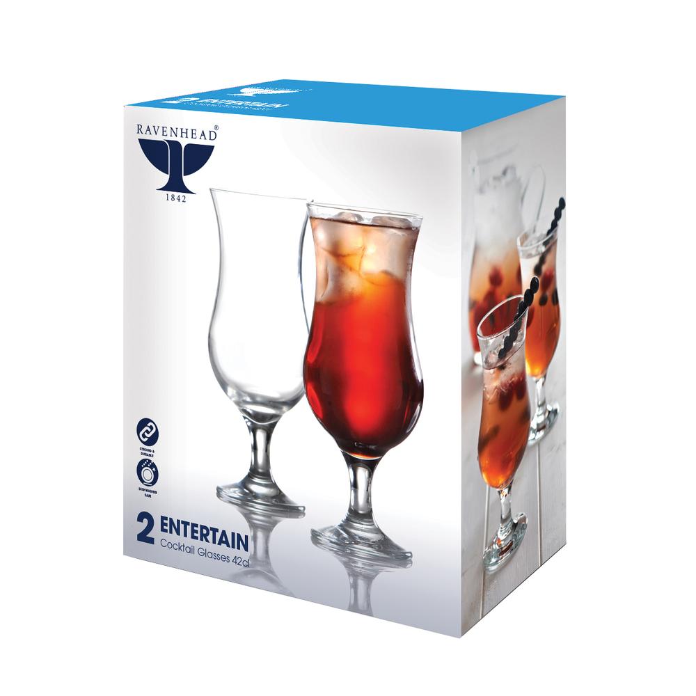 Ravenhead Entertain Cocktail Glasses, 42cl,  Set of 2