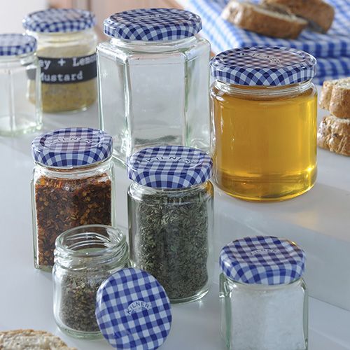 Image - Kilner Hexagonal Twist Top Jar, 110ml, Transparent