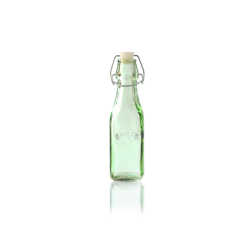 Image - Kilner Clip Top Bottle, 250ml, Green