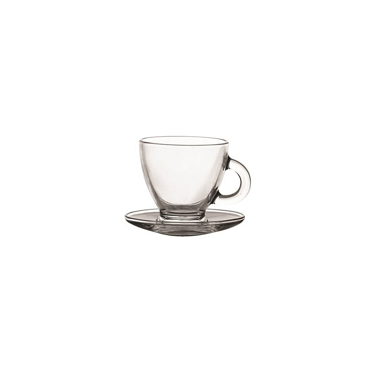 Ravenhead Entertain Cappuccino Cup & Saucer, 20cl, Set of 2
