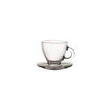 Ravenhead Entertain Cappuccino Cup & Saucer, 20cl, Set of 2