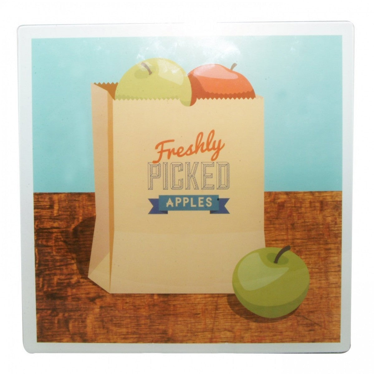 Image - Typhoon Apples Square Work Surface Protector, 30cm