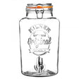 Kilner Clip Top Round Drinks Dispenser, 8L