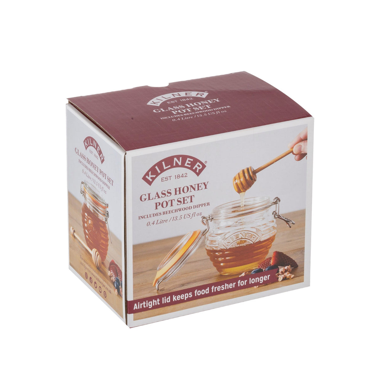 Image - Kilner Honey Pot In Gift Box