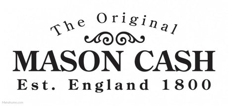 Mason Cash Cake Caddy, White & Red, 24cm