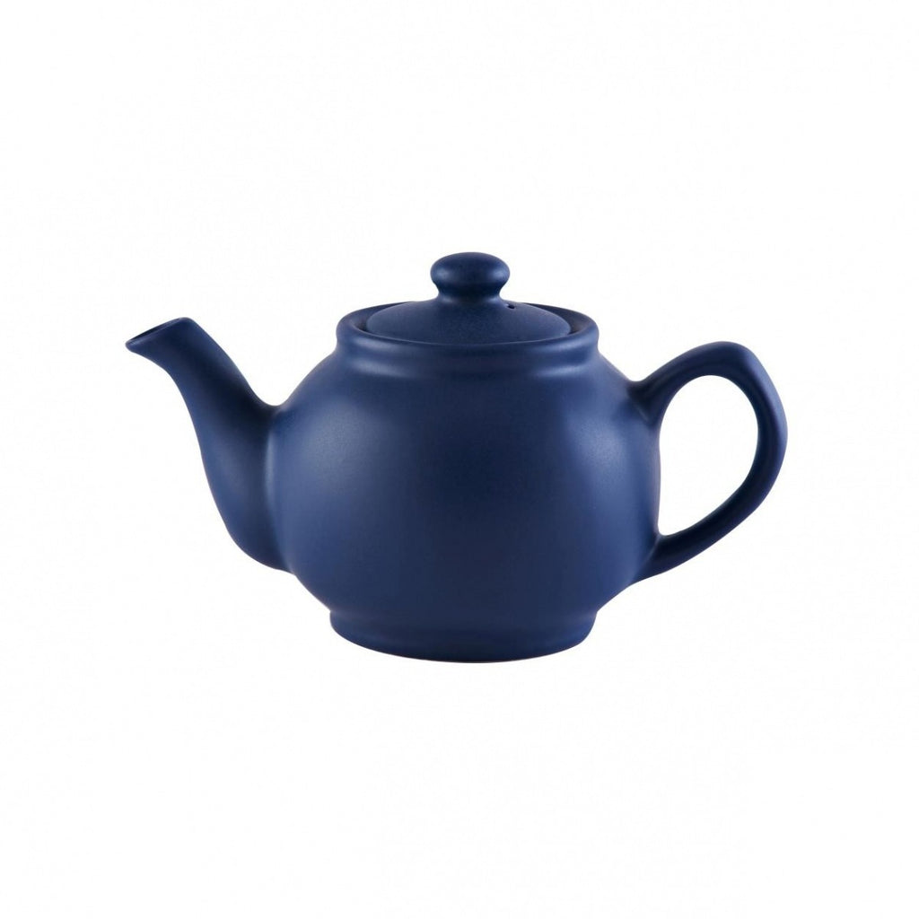 Image - Price & Kensington Matt Navy Blue 2cup Teapot