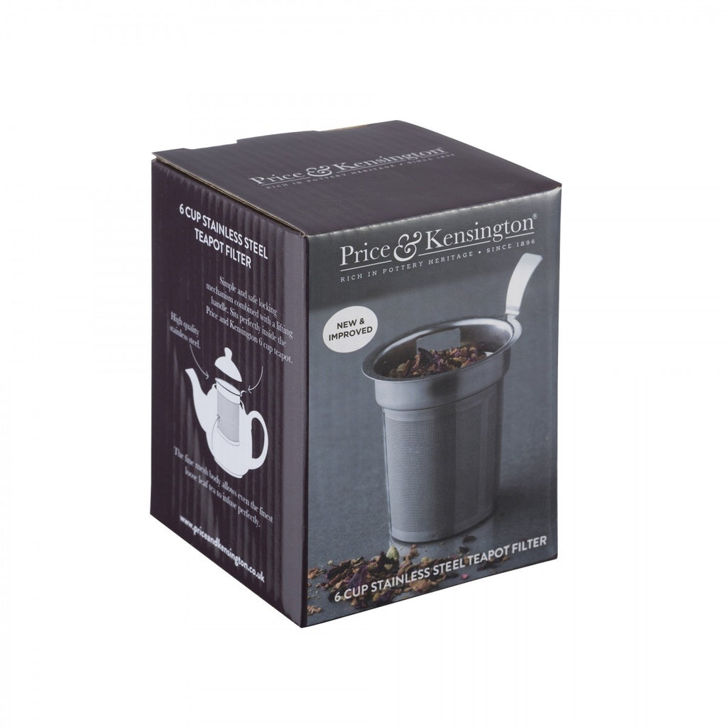 Image - Price & Kensington 6 Cup Teapot Filter, Stainless Steel