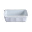 Mason Cash Classic Collection Square Dish, 24cm, White