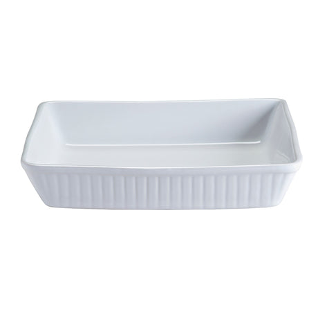 Mason Cash Classic Collection Rectangular Dish, 33cm, White