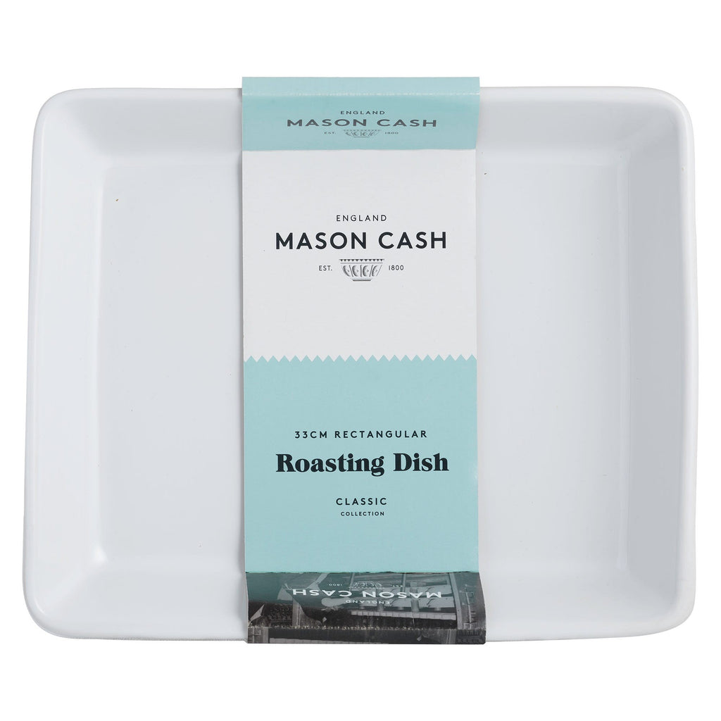Image - Mason Cash Classic Collection Rectangular Dish 33cm, White
