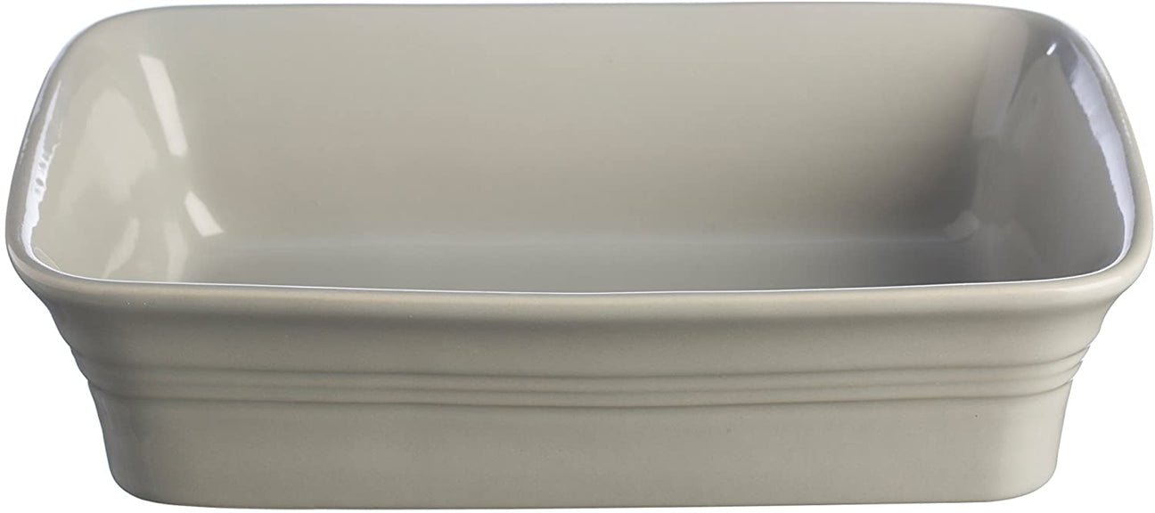 Mason Cash Classic Kitchen Rectangular Baker, 26cm, Grey