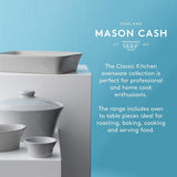 Mason Cash Classic Kitchen Rectangular Baker, 26cm, Grey
