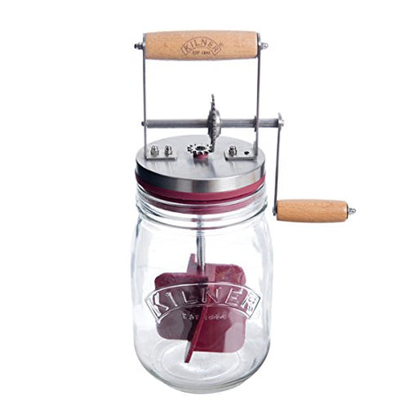 Image - Kilner Essential Home Butter Churner / Maker, 500ml, Clear