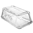Image - Kilner Glass Butter Dish, Clear