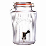 Image - Kilner Clip Top Vintage Drinks Dispenser 5 Litre, Clear