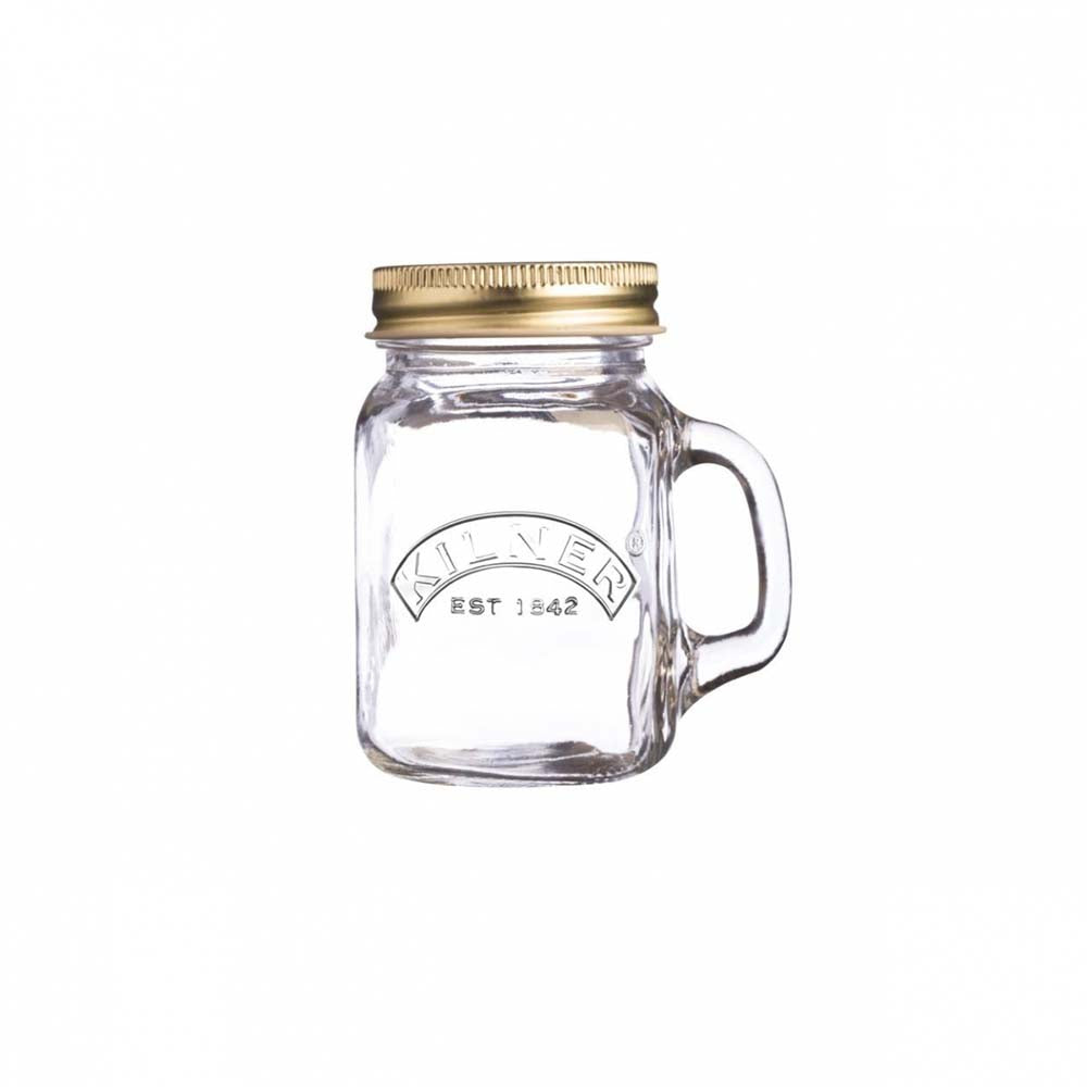 Image - Kilner Handled Mini Jar, 140ml, Transparent