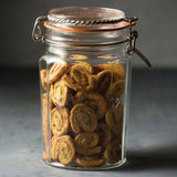 Image - Kilner Facetted Clip Top Jar, 0.95L, Transparent