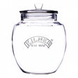 Image - Kilner Push Top Glass Storage, 4L, Transparent