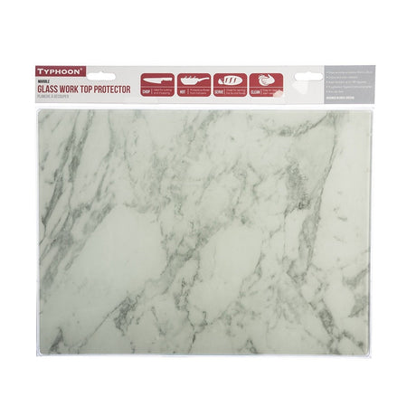 Typhoon Elements Marble Effect Work Top Saver, 40 x 30 cm