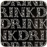 Image - Price & Kensington Soho Coasters, 4pc, Black