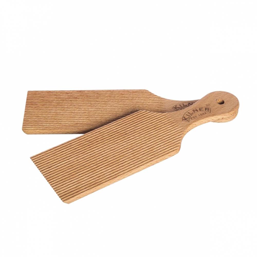 Image - Kilner Butter Paddles, Set of 2, Wood, Brown
