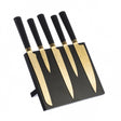 Image - Viners Titan Gold Knife Block, 6 Piece