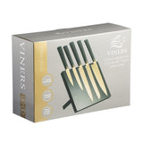 Image - Viners Titan Gold Knife Block, 6 Piece
