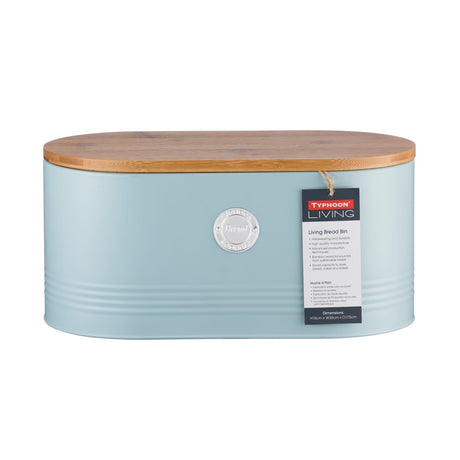 Typhoon Living Bread Bin, 7.5L, Blue