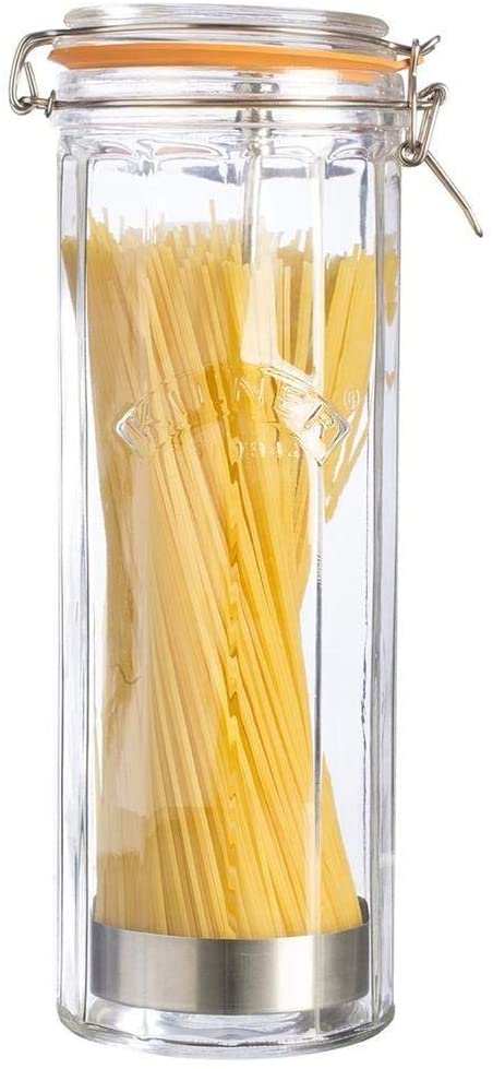 Image - Kilner Facetted Spaghetti Dispenser 2.2 Litre Gift Box