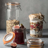 Image - Kilner Glass Clip Top Jar, 2.2L, Clear