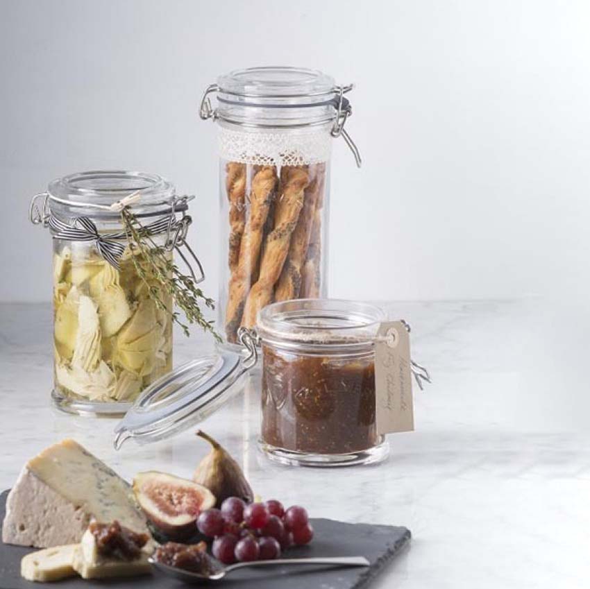 Image - Kilner Signature Clip Top Storage Jar, 1.05 L, Transparent