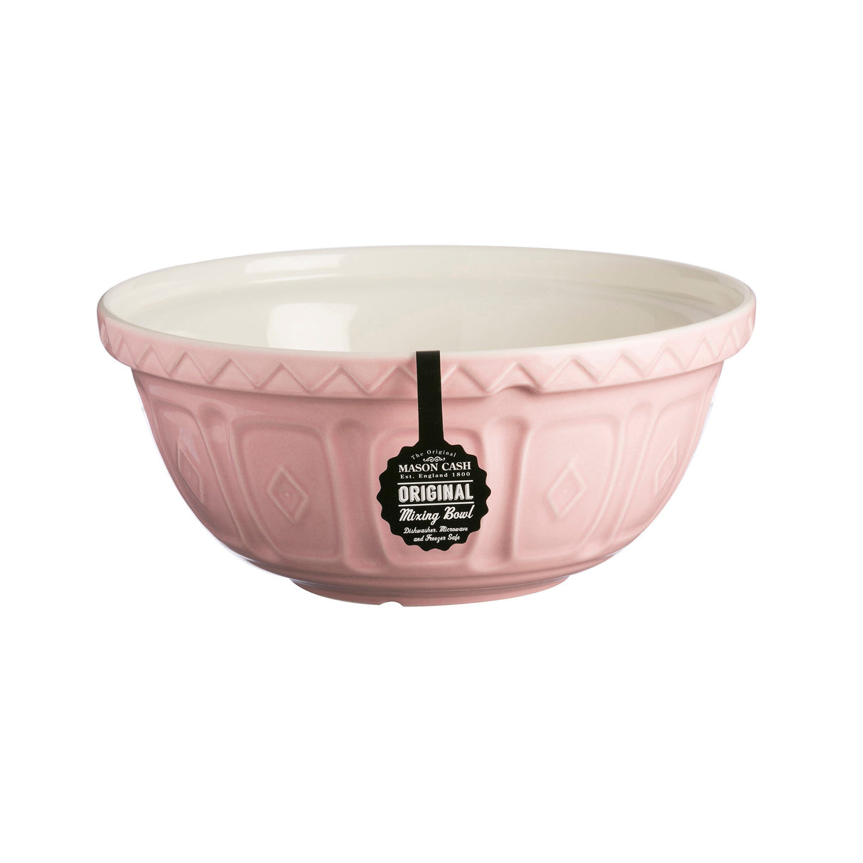 Mason Cash Colour Mix S12 Mixing Bowl, 29cm, Powder Pink