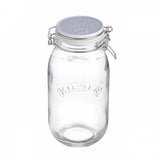Image - Kilner Ceramic Round Clip Top Jar Cat Treats, 2 Litre