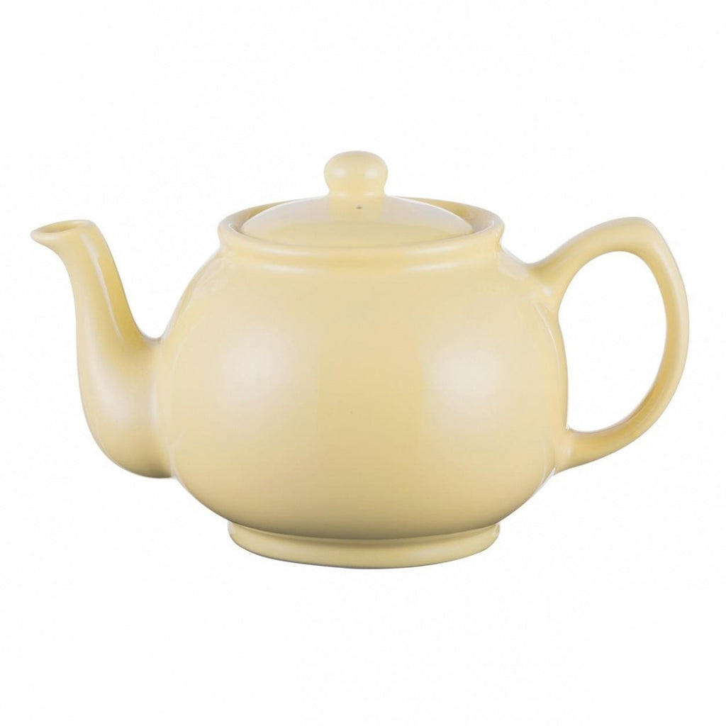Image - Price & Kensington Pastel Yellow 6cup Teapot
