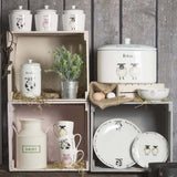 Image - Price & Kensington, Back To Front Butter Dish, White (Hen, Duck & Sheep)