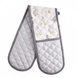 Image - Price & Kensington Madison Double Oven Glove, Grey