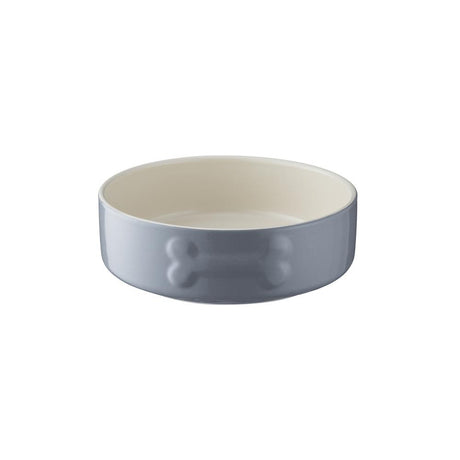 Image - Mason Cash Colour Mix 15cm Grey Dog Bowl
