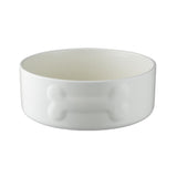 Mason Cash Colour Mix Dog Bowl, 20cm, Cream