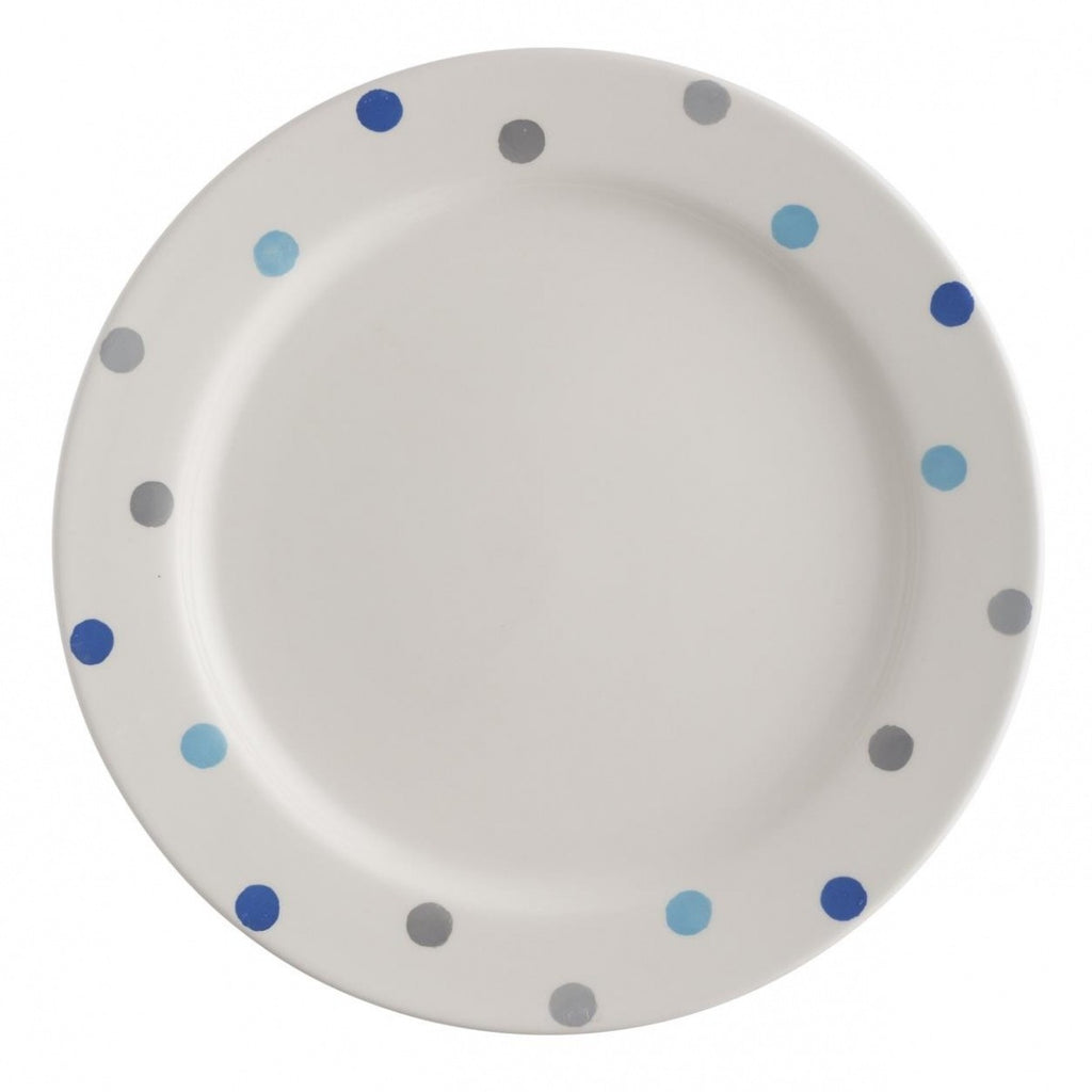 Image - Price & Kensington Padstow Dinner Plate, 26.5cm, Blue & Grey
