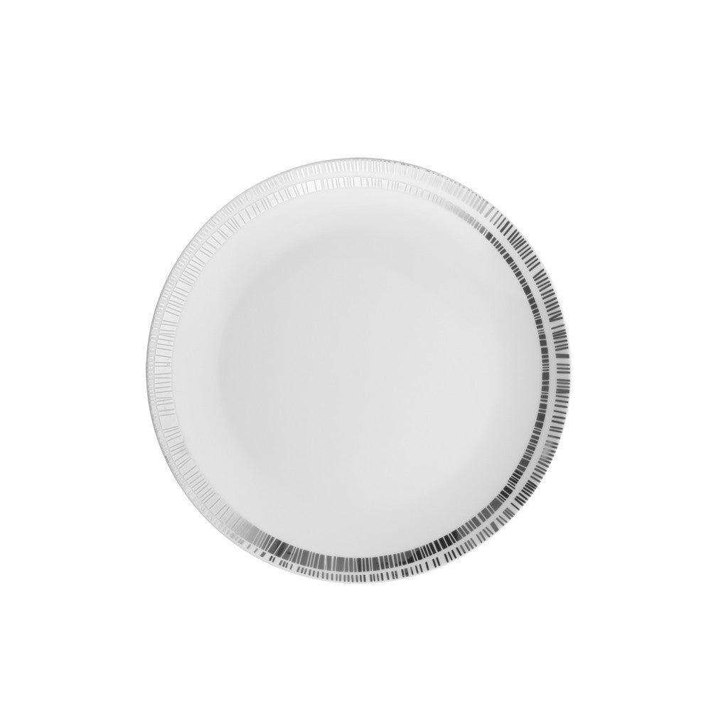 Image - Price & Kensington Allure Coupe Dinner Plate, 19.5cm, White