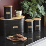 Typhoon Otto Bread Bin, 10.5L, Black 