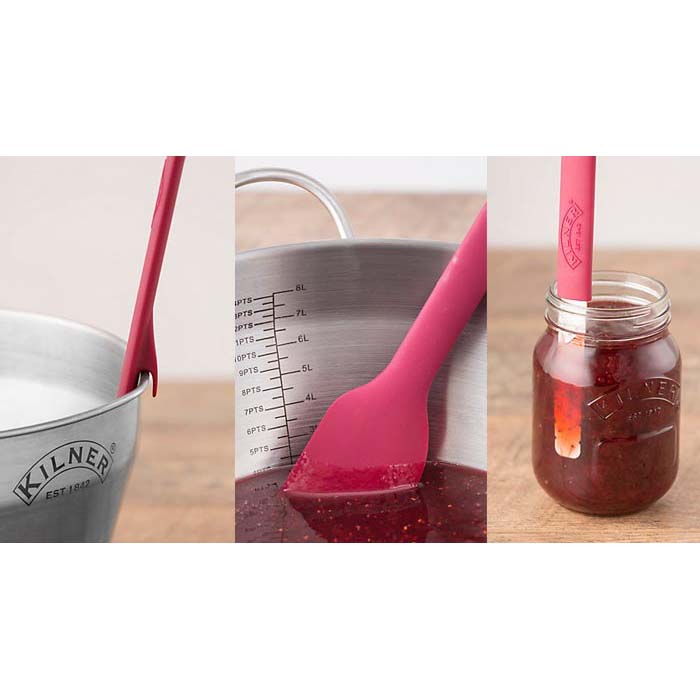 Image - Kilner Spatula and Bubble Remover, Pink