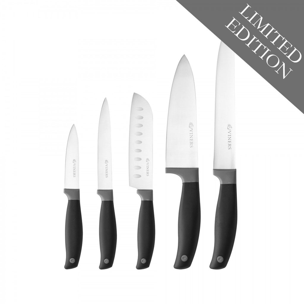Image - Viners Spectrum 5 Piece Knife Set with Protective Sheaths