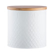 Typhoon Embossed White Bread Bin