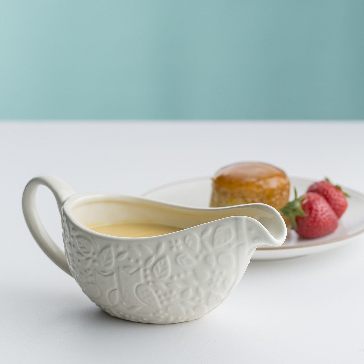 Mason Cash In The Forest Gravy Boat, White, 400ml